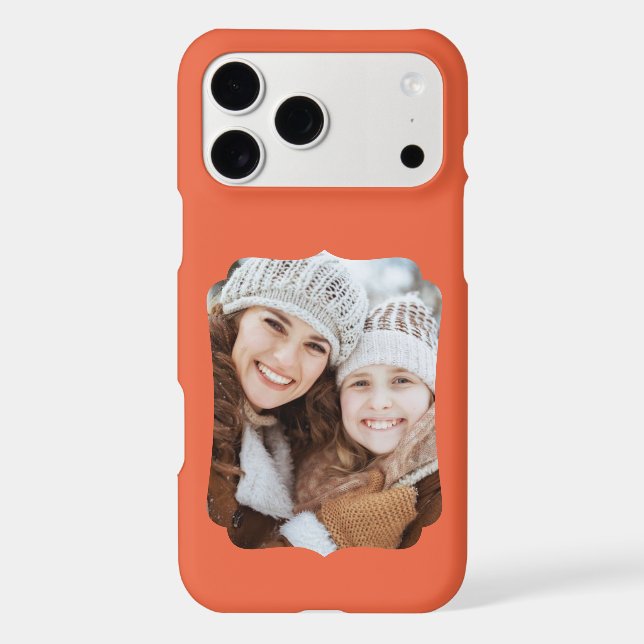 Modern and Elegant Photo Frame iPhone 17 Pro Case. (Verso)
