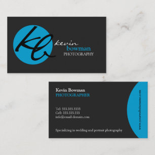 Modern and Elegant Photography Business Card