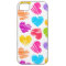 Modern and Girly Vibrant Doodled Hearts Pattern