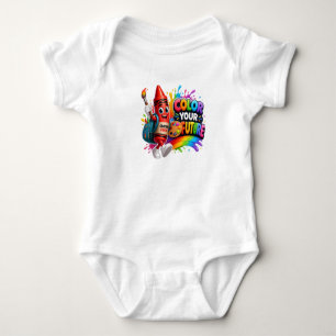 Modern and inspiring children's clothing that refl baby bodysuit