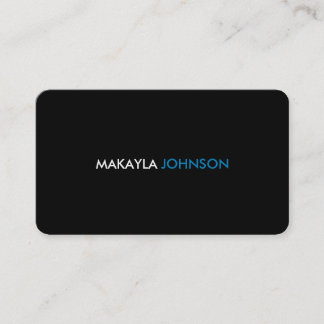 Modern and Minimal Professional Business Cards