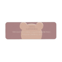 Modern and minimalist Bear Baby Shower 