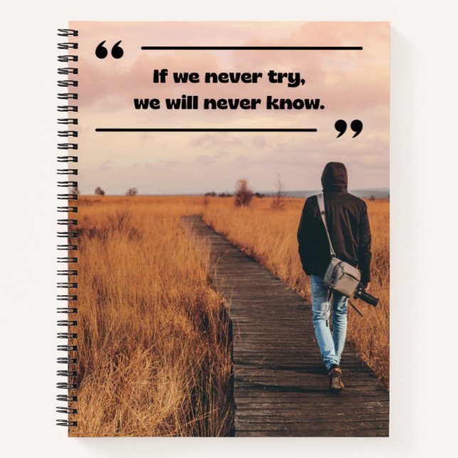 Modern and professional notebook (Front)