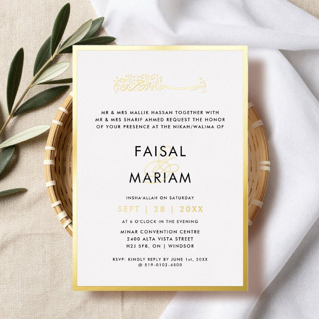Modern and Simple Frame Islamic wedding (Creator Uploaded)
