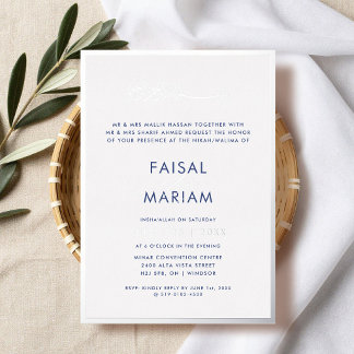 Modern and Simple Frame Islamic wedding