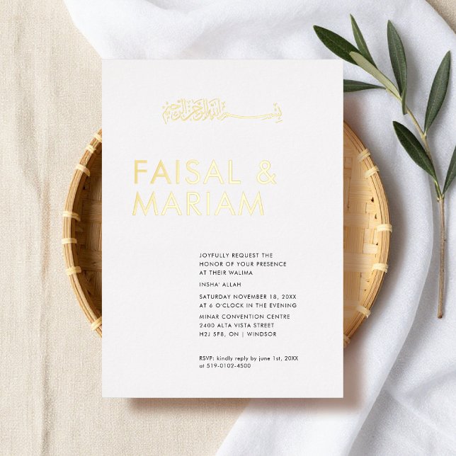 Modern and Simple Islamic wedding (Creator Uploaded)
