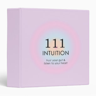 Modern Angel Numbers Numerology 111 Intuition Binder