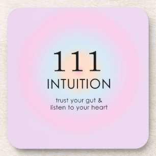 Modern Angel Numbers Numerology 111 Intuition Coaster