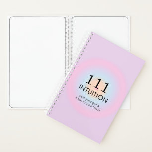 Modern Angel Numbers Numerology 111 Intuition   Notebook