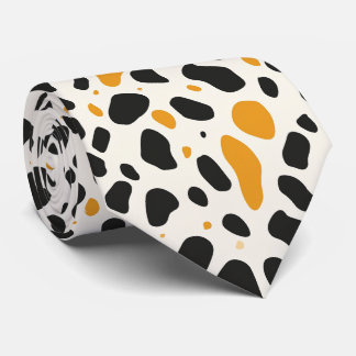 Modern Animal Print Tie