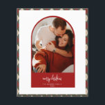 Modern Arch Christmas Card<br><div class="desc">Create a lasting impression this season with a unique holiday card. This simple,  Christmas tree card template features a clean,  modern design. Customize it with your information and make it uniquely yours!</div>