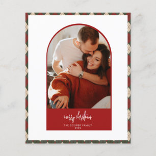 Modern Arch Christmas Card