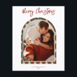 Modern Arch Christmas Card<br><div class="desc">Create a lasting impression this season with a unique holiday card. This simple, Christmas tree card template features a clean, modern design. Customize it with your information and make it uniquely yours!</div>