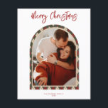 Modern Arch Christmas Card<br><div class="desc">Create a lasting impression this season with a unique holiday card. This simple,  Christmas tree card template features a clean,  modern design. Customize it with your information and make it uniquely yours!</div>