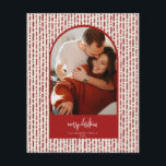 Modern Arch Christmas Card<br><div class="desc">Create a lasting impression this season with a unique holiday card. This simple,  Christmas tree card template features a clean,  modern design. Customize it with your information and make it uniquely yours!</div>