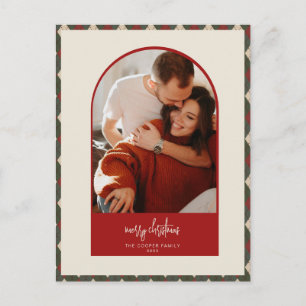 Modern Arch Christmas Card