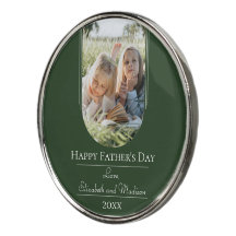 Modern Arch Photo Father's Day | Emerald Green