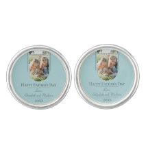 Modern Arch Photo Father's Day | Teal