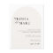 Modern Arch QR Code All in One Wedding 