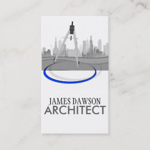 Modern Architecture Architect Business Cards