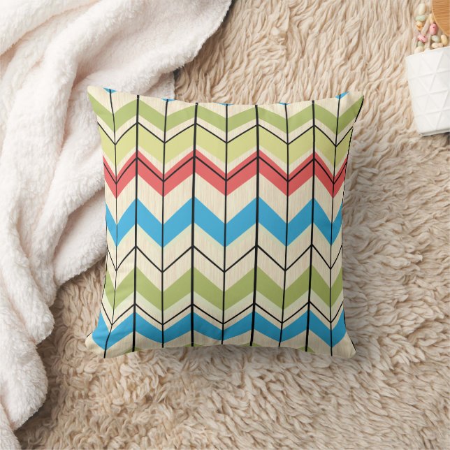 Modern Arrow Pattern Design Pillow (Blanket)