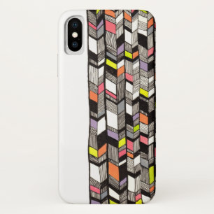 Modern Arrows Ink Pattern Abstract Tribal Case-Mate iPhone Case