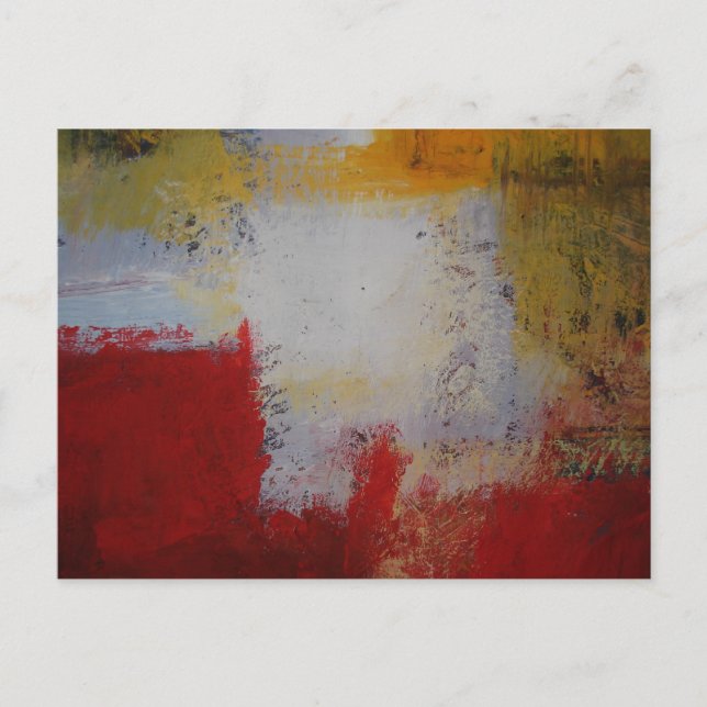 Modern Art - Abstract Art Painting Postcard (Front)