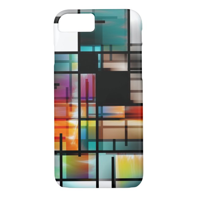 Modern Art Abstract Case-Mate iPhone Case (Back)