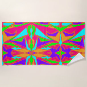 Modern art  beach towel