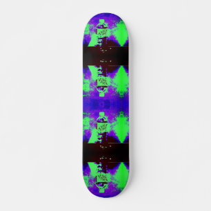 Modern art bottle skateboard