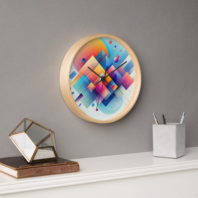 Modern Art Clock (Office)