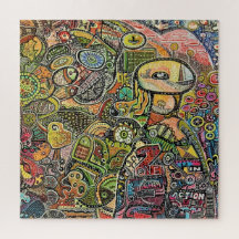 modern art colourful acrylics graffiti painting
