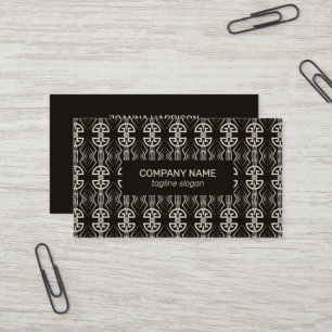Modern Art Deco Business Card