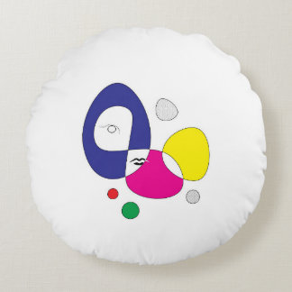 Modern Art Face Design Pillow