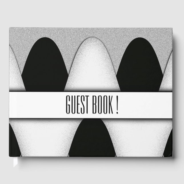 Modern Art Guest Book (Front)