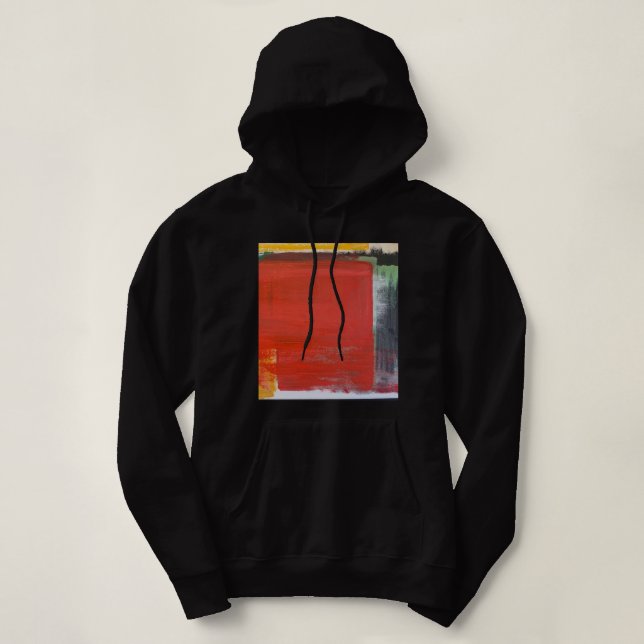 Modern Art Hooded Sweatshirt (Design Front)