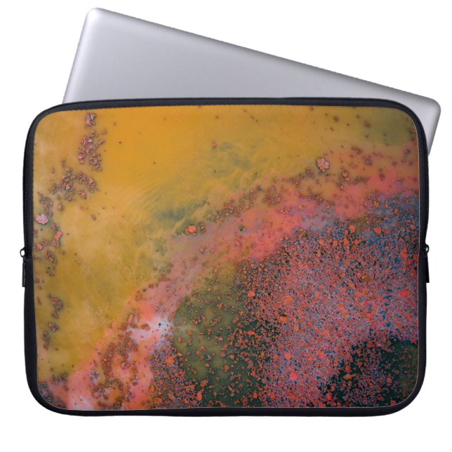 Modern art laptop sleeve (Front)