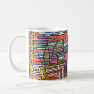 Modern Art Maze Coffee Mug