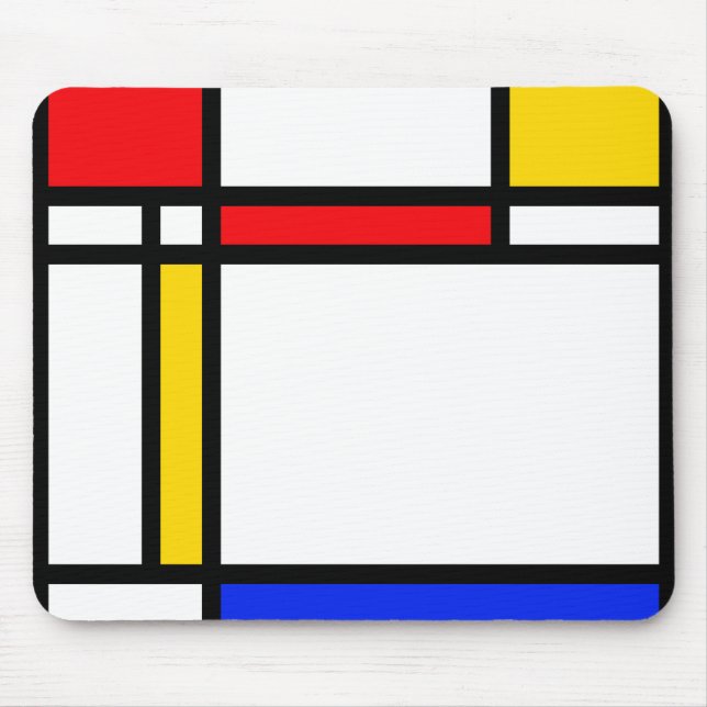 Modern Art Mouse Pad (Front)