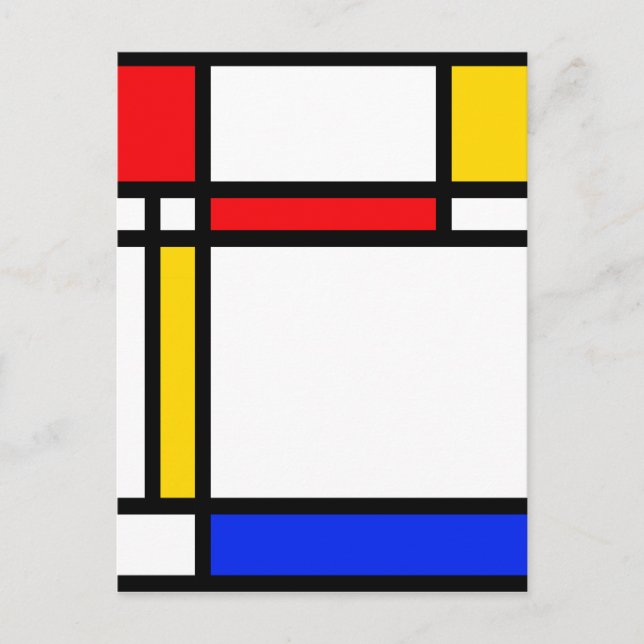 Modern Art Postcard (Front)