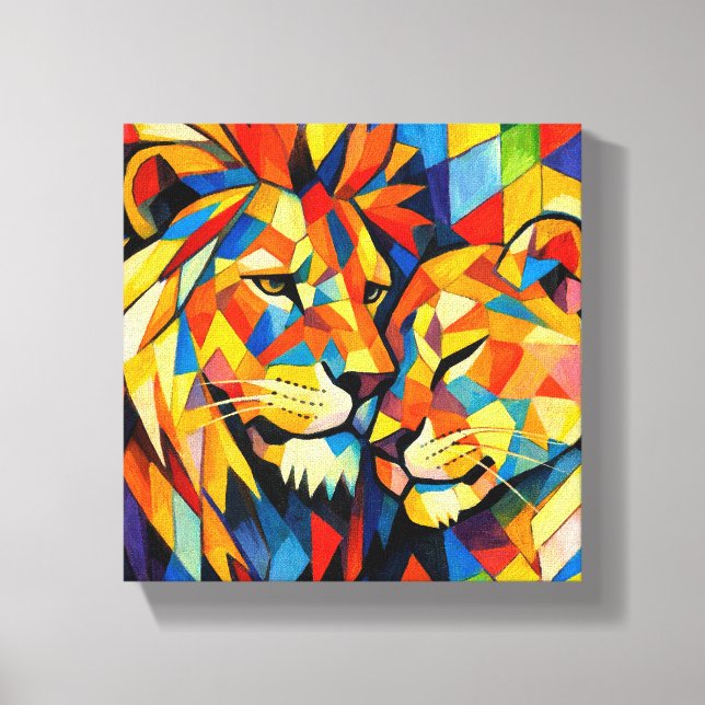 Modern Art (Pure Love) Decorative Panel Canvas Print (Front)