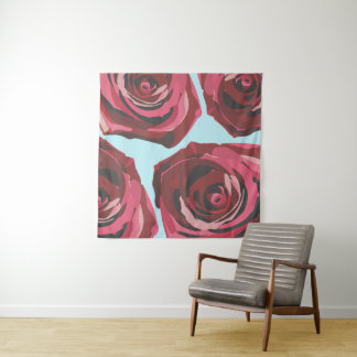 Modern Art Roses  Tapestry
