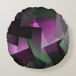 Modern Art..... Round Pillow
