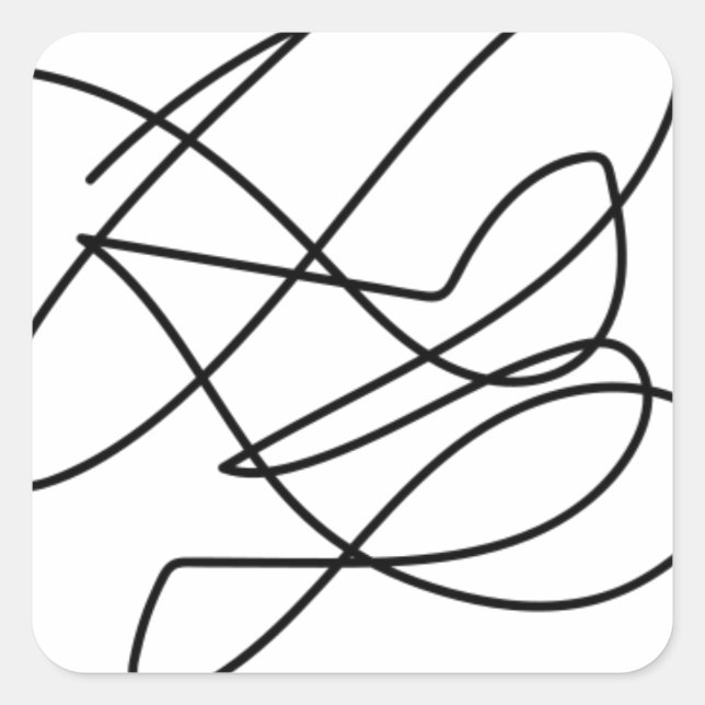 Modern Art Sticker (Front)