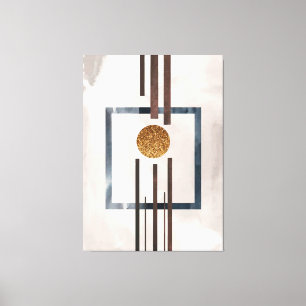 Modern Art Style Canvas Print