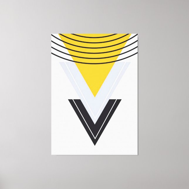 Modern Art Style  Canvas Print (Front)