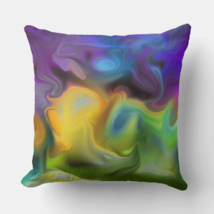 Modern Art Throw Pillow