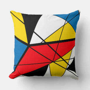 Modern Art Throw Pillow