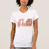 Modern Artist Abstract Faux Rose Gold Brushstrokes