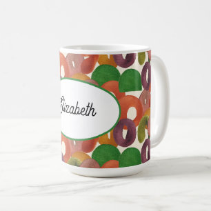 Modern Artistic Autumn Colourful Pattern Coffee Mug